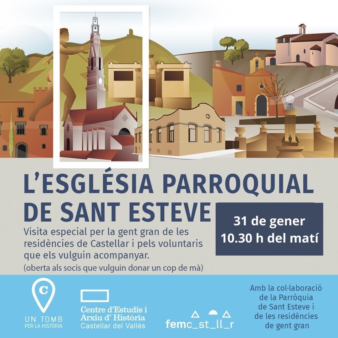 Tomb per la Història per a la gent gran a l'església
