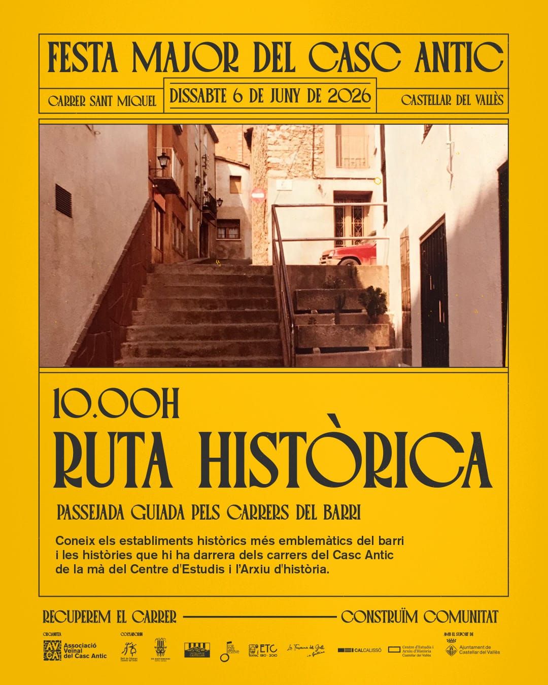 Ruta històrica: Passejada guiada pel centre de Castellar